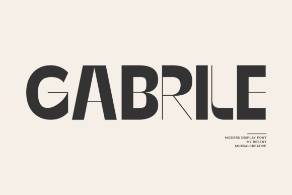 Evaluating Gabrile: A Versatile Display Font for Modern Branding and Editorial Design