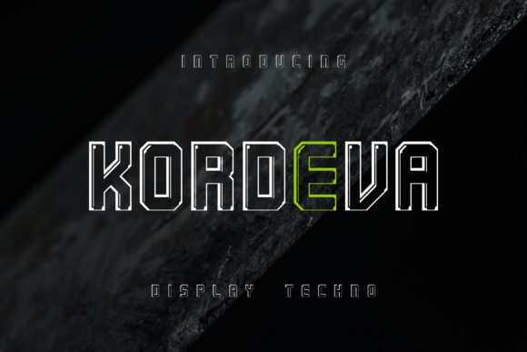 Evaluating Kordeva: A Technology-Inspired Display Typeface for Strong Brand Identities