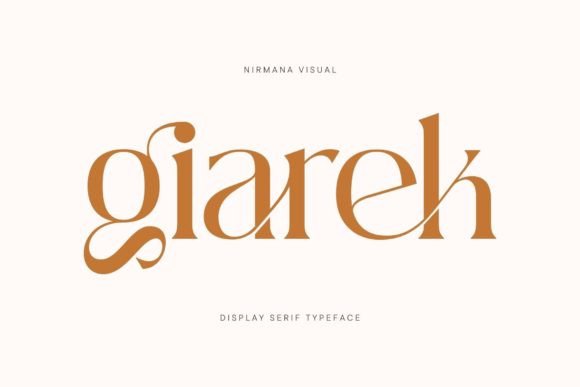 Giarek: Redefining Digital Sophistication Through Timeless Typography
