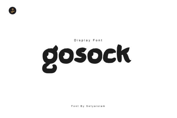 Gosock: The Handwritten Display Font That Brings Authenticity to Your Designs