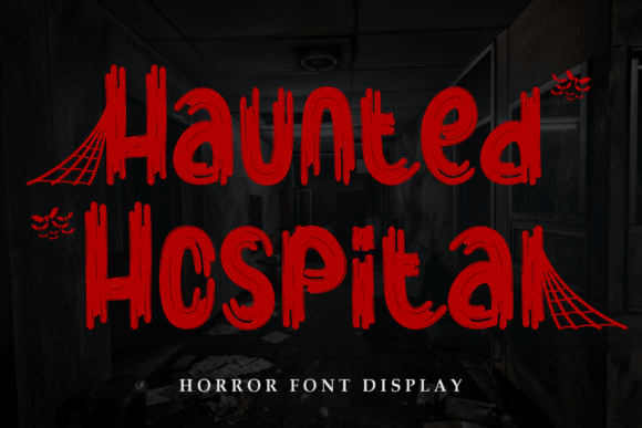 Haunted Hospital: A Unique Display Font