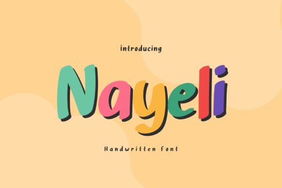 Nayeli: A Playful Handwritten Font for Authentic Branding