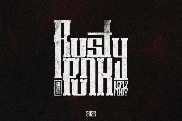Strategic Brand Positioning with the Rusty Punk Typeface