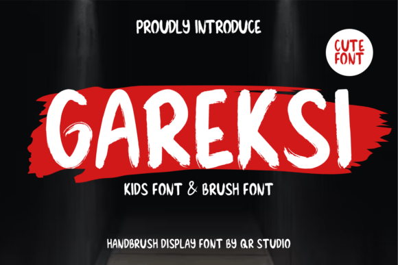 Unleashing Creative Energy with the Gareksi Brush Font