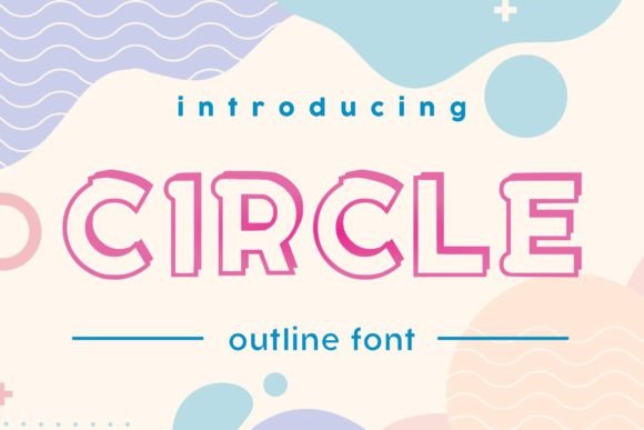 Unleashing Impeccable Coolness: Why the Circle Bold Outline Font is a Designer's Best Friend