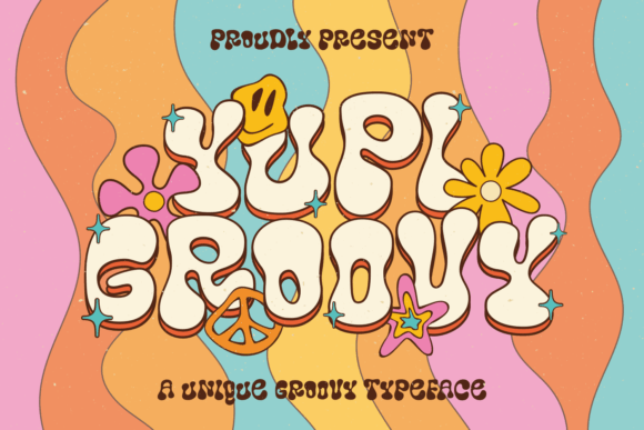 Unleashing Retro Energy: A Comprehensive Guide to the Yupi Groovy Typeface