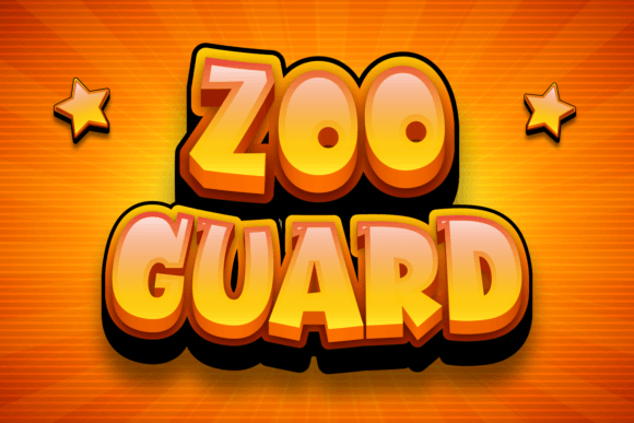 Zoo Guard: The Charming Display Font for Bold Designs